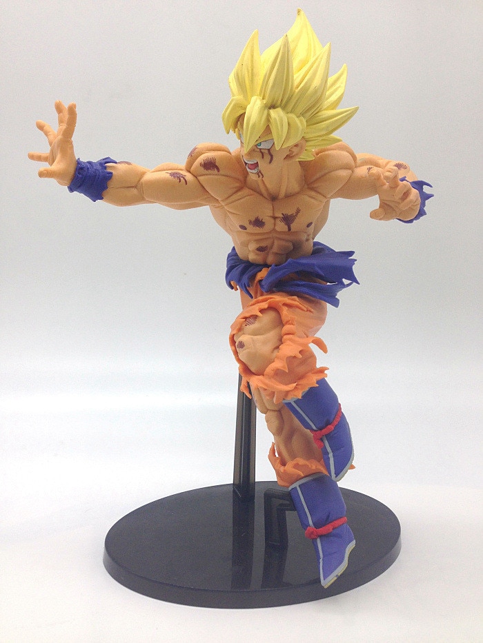  Figura Goku Super Saiyan Modo Lucha 8cm