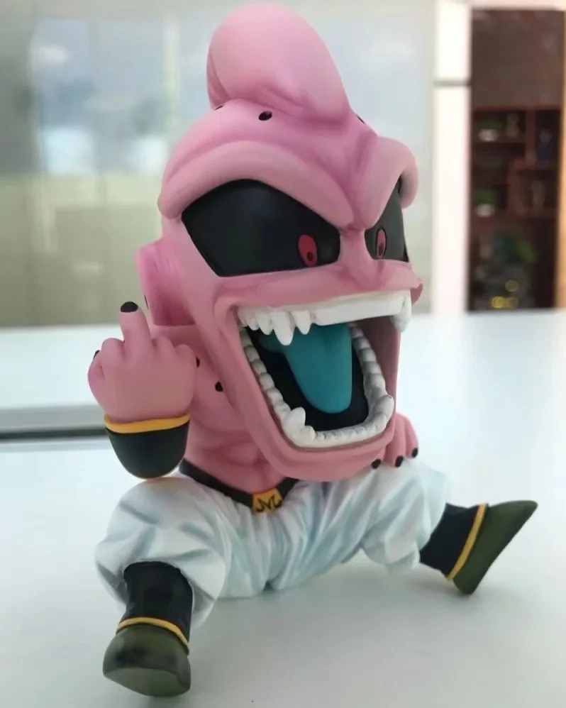 Dragon Ball Fighter Majin Boo Kid Buu Action Figure Toy 12cm