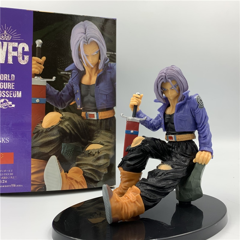 Trunks Purple Hair Action Figure 14cm - Dragon Ball Z Figures