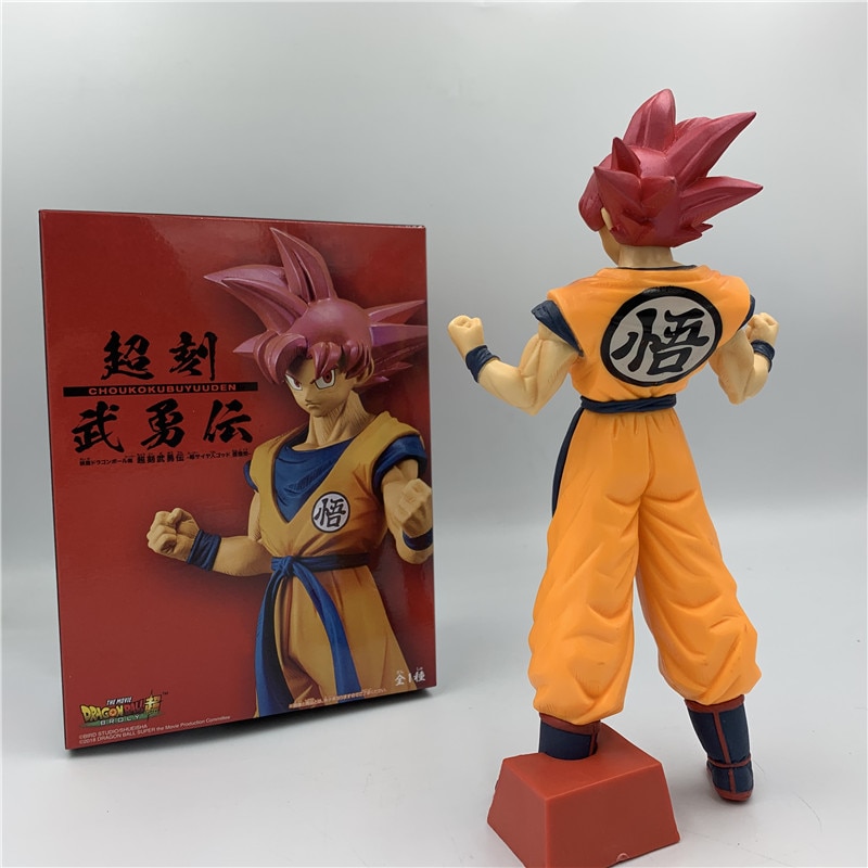 Goku Super Red Hair Figure 24cm