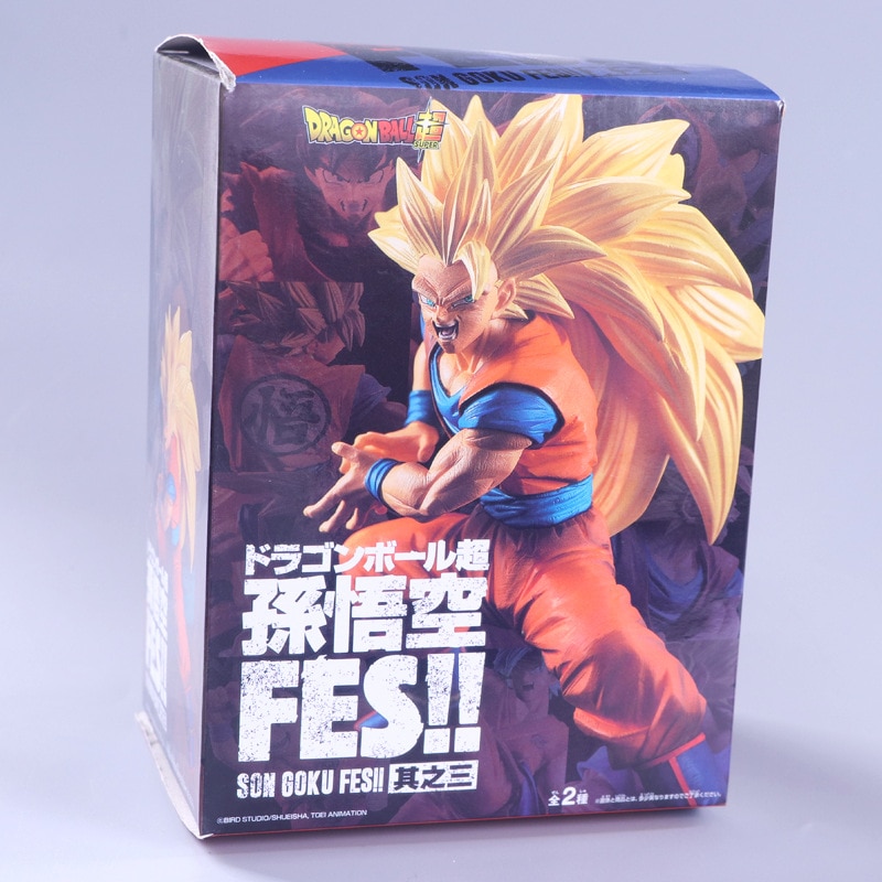 Action Figures Goku Super 2 Saiyajin Dragon Ball Z Heros in Box