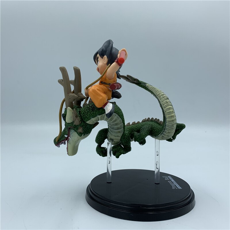 Goku Kid Riding Shenron Figure 13cm