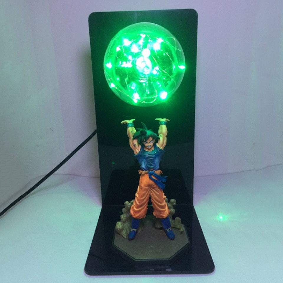 Dropship Dragon Ball Son Goku Strength Bomb LED Night Light Dragon Ball Z Table Lamp For Anime Fans Study Bedroom Decoration