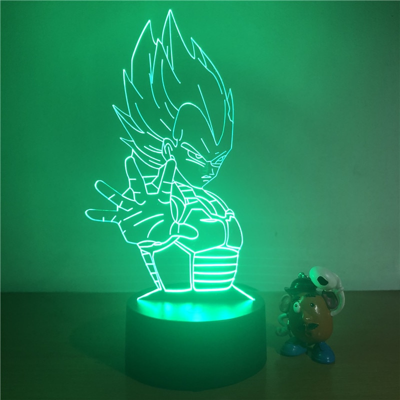 Vegeta Multi-Colored Lamp