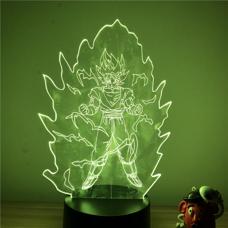 Goku Multi-Colored Table Lamp