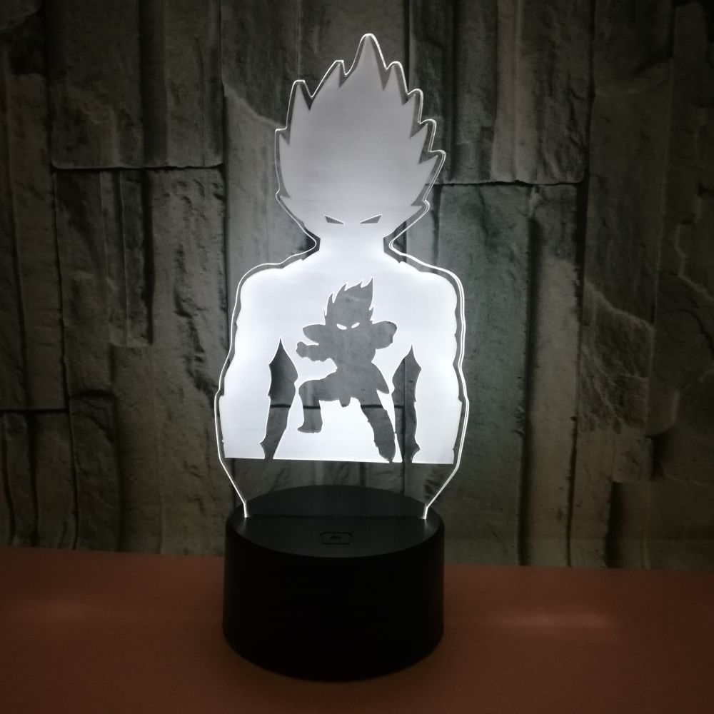 Goku Multi Colored Led Lamp